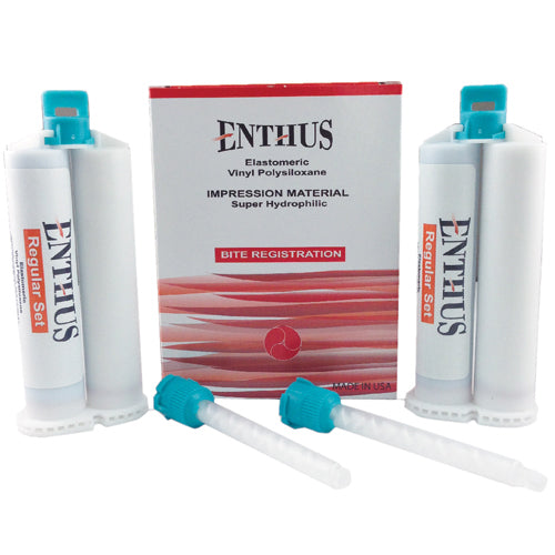 Dharma Research 38-00012 Enthus Bite Registration Fast Set Spearmint 2/Pk 50 mL Dharma Research 38-00012 Enthus Bite Registration Fast Set Spearmint 2/Pk 50 mL